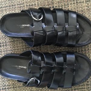 Fabulous Vagabond Leather Flatform Sandals